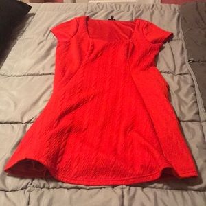 Red dress, size 1X